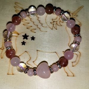 "One Love" Crystal Bracelet